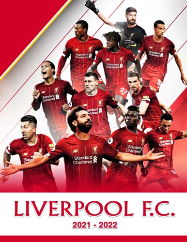 Liverpool FC Calendar 2021 - 2022: 18-Month Monthly Planner from Jul ...